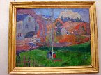 Paul Gauguin-Paysage de Bretagne.Le moulin David